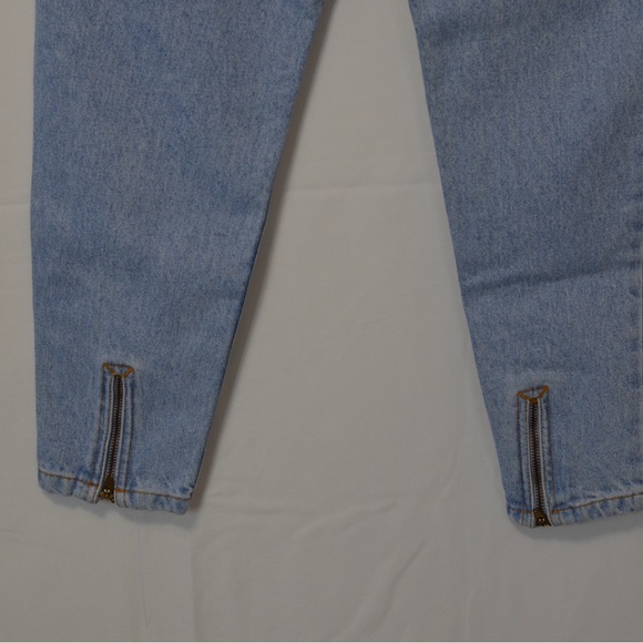 Jordache High Rise Jeans Blue Women's Medium - Picture 5 of 8